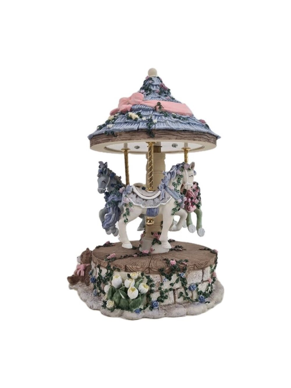 Ivy & Innocence "The Childrens Carrousel" 05196 Porcelain Vintage Accessory